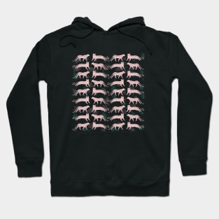 Pink Leopard Design Hoodie